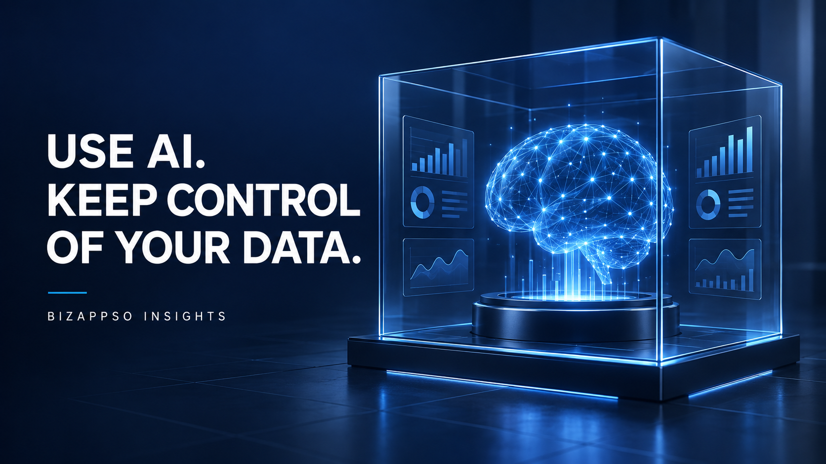 Use AI. Keep Control of Your Data.